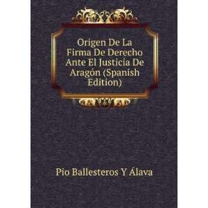   De AragÃ³n (Spanish Edition) Pio Ballesteros Y Ãlava Books