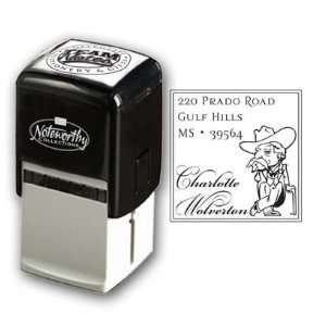   College Stampers (Ole Miss Col. Rebel Square Stamp)