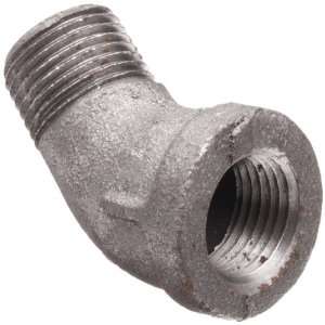 Anvil 8700128104, Malleable Iron Pipe Fitting, 45 Degree Street Elbow 