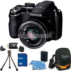 Fujifilm FinePix S3200 14 MP 24x Super Wide Angle Zoom Digital Camera 