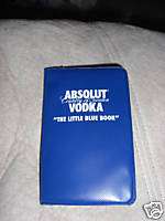 Absolut Vodka POCKET SIZE phone book**  