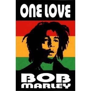    One Love Bob Marley Vinyl Decal Sticker Sheet X19 