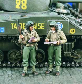 Verlinden 135 US Tank Commanders WWII, item #1609  