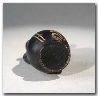 Miniature Greek Pottery Trefoil Lip Oinochoe Jug, Apulian, c. 5th 4th 