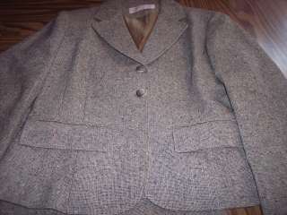   Vintage Pendleton SUIT 100% Wool TWEED SZ 8 10 Work WEAR DRESS Lined