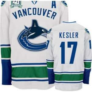  40TH NHL Jerseys Vancouver Canucks #17 Ryan Kesler WHITE 
