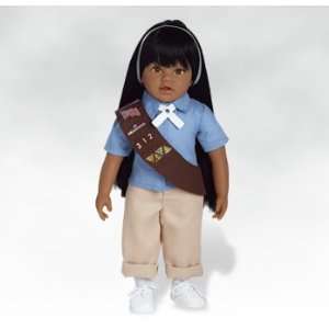  Hispanic Dolls, Maria Girl Scout Brownie, 18 inches Toys 