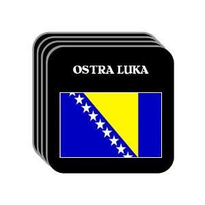 Bosnia and Herzegovina   OSTRA LUKA Set of 4 Mini Mousepad Coasters