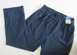 REEBOK Navy Blue Hydro Move Work Out Athletic Fitness Sweat Pants Mens 