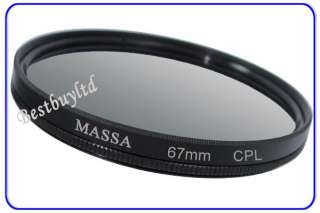 67mm CPL Filter for Nikon D90 18 105mm Canon 550D t2i  