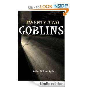 Twenty Two Goblins (Illustrated) Various, Arthur William Ryder 