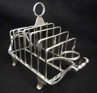 RARE STERLING SILVER TOAST RACK   R & W EMES  1808 (317G)  