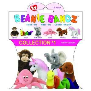  Ty Beanie Bandz Collection #1   12 Pack Toys & Games
