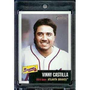 2002 Topps Heritage # 242 Vinny Castilla Atlanta Braves 