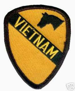 VIETNAM US ARMY 1ST CAVALRY DIVISION 1ST CAVALRY PATCH  