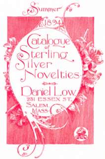 1894 Daniel Low Silver Catalog   Witch Spoons  