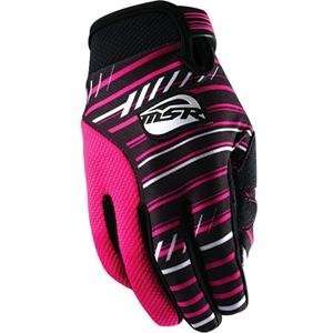  MSR Racing Youth Girls Axxis Gloves   Youth Large/Pink 