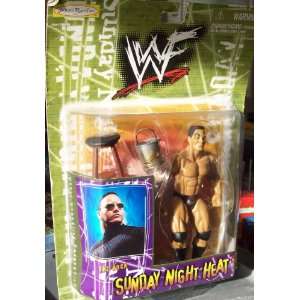 WWF Sunday Night Heat THE ROCK Action Figure Toys & Games
