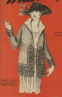 RARE LOT 1920 clothing CROCHET PATTERNS  