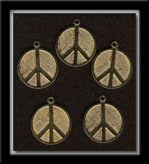 RICHARD NIXON™ VINTAGE PEACE SIGN® CHARMS CIRCA 1960S  