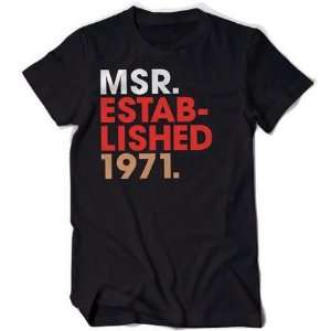    MSR Heritage T Shirt , Size XL, Color Black XF34 8145 Automotive