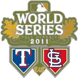   vs. Texas Rangers 2011 World Series Dueling Pin 
