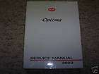 2003 Kia Optima Factory Shop Service Repair Manual Book items in 