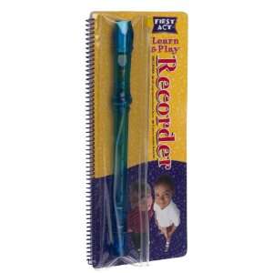 Recorder Learn and Play Book Blue Toys & Games