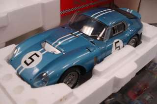 Exoto 1/18 Cobra Daytona Coupe Blue #5  