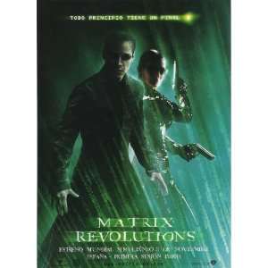  The Matrix Revolutions (2003) 27 x 40 Movie Poster Spanish 
