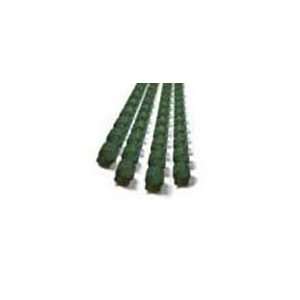  Hunter Green Plastic Binding Combs Size 1 Comb Spines 