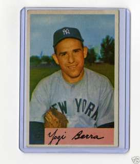 1954 Bowman Yogi Berra #161 New York Yankees  