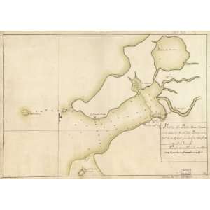  1700s map of Panama, Portobelo