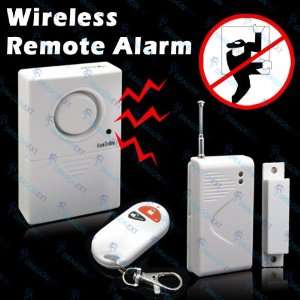  Wireless Remote Control Gate Door Entry Magnetic Alarm 