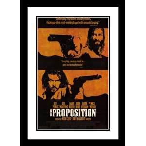 The Proposition 20x26 Framed and Double Matted Movie Poster   Style D