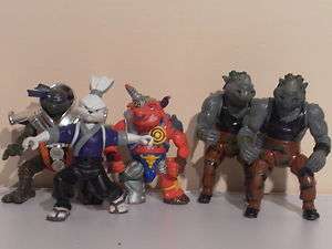 1980s Mutant Ninja Turtles Figure Lot (tmnt)  