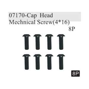  Cap Head Mechnical Screw(4x16) 8p