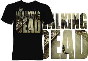 The Walking Dead Shirt   Poster T Shirt   Black  