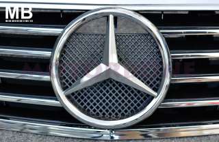 Front Grille Mercedes Benz Chrome 99 02 2000 01 W220 With Center 