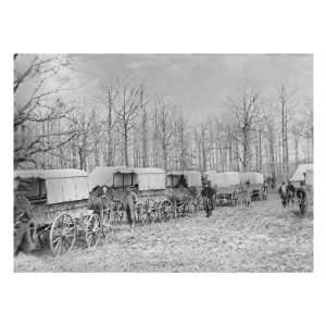 Washington, DC, Ambulance Train at Harewood Hospital, Civil War 