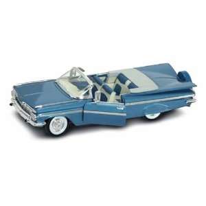  1959 Chevy Impala Convertible 1/18 Blue Toys & Games