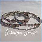 SPECTACULAR Vintage Rhinestone 7 PC Lot Bracelets  