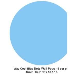  Wallpaper Brewster Wall Pops Dot Way Cool Blue WPD90230 