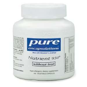   Nutrient 950 w/o Iron   180 capsules