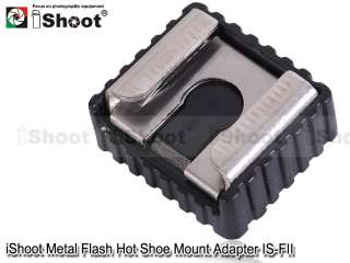 iShoot Metal Flash Hot Shoe Mount Adapter IS FII with 1/4” Thread