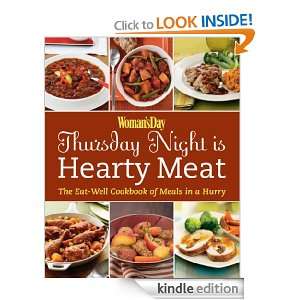 Womans Day Thursday Night is Hearty Meat Eat Well Cookbooks of 