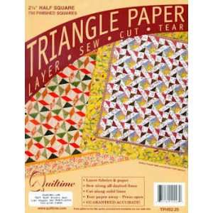  9222 NT Triangle Paper 2.25 Inch Half Square by Quiltime 