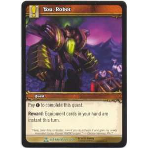  You, Robot UNCOMMON #264   World of Warcraft TCG Servants 