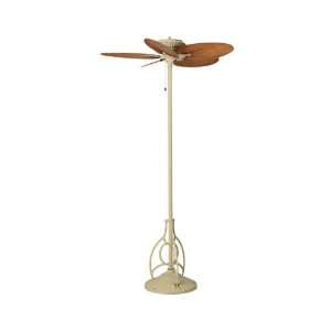   /Outdoor Tuscany Latte Fan (Plastic Woven Bamboo)