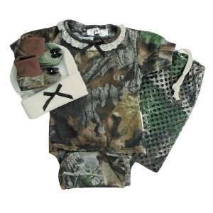   Diaper Shirt Gift Set (Preemie,Realtree Hardwoods)
